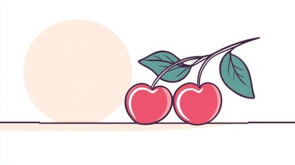 Minimalist zucchini illustration, fine line art, hand-drawn on a pristine white background