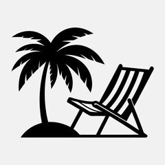 beach palm vector summer svg