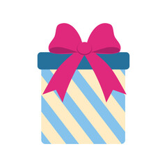 Striped Gift Box