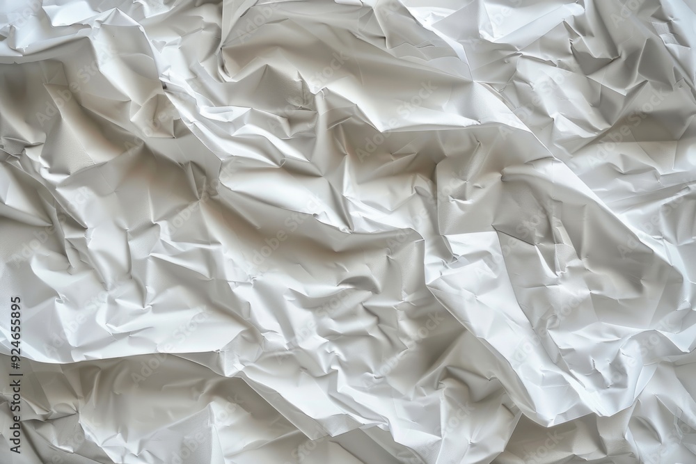 Poster close-up shot of a white sheet of paper, ideal for illustrations and design projects