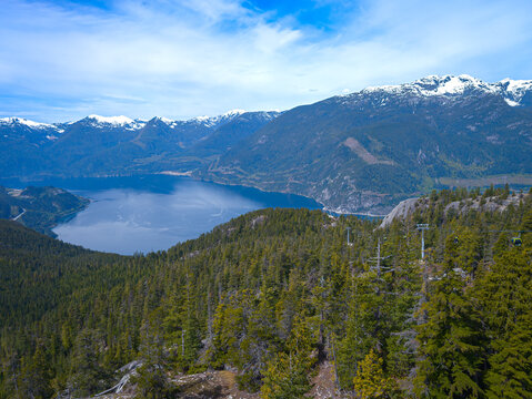Howe Sound from Sea to Sky Gondola