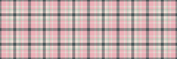 Sample fabric textile seamless, tidy check tartan plaid. Ceremony background pattern texture vector in light and pastel colors.