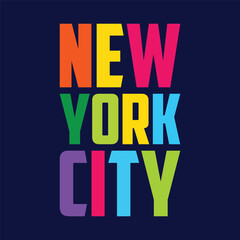 New York City Typography Kids T-Shirt, Stamp, tee print,label clothing, jeans, or other printing products Design Vector illustration By Design For You