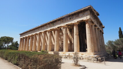 Temple of Hephaestus, Agora of Athens, 11th June 2024, Greece