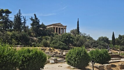 Temple of Hephaestus, Agora of Athens, 11th June 2024, Greece