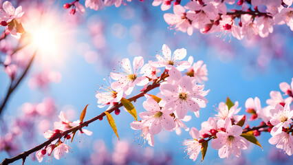 pink cherry blossom