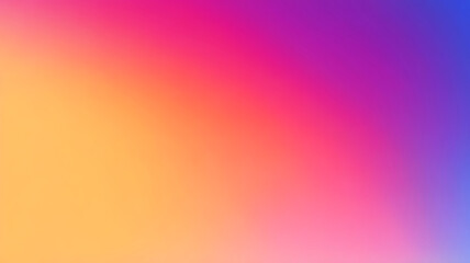 Obraz premium Illustration retro grainy gradient color abstract background pink, blue, yellow and purple orange red noise design.