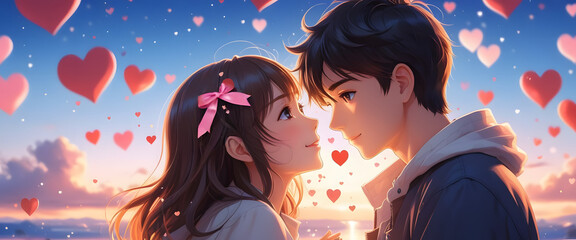 Magical Moments: A Cute Couple's Love
