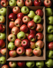 Orchard Fresh Apples: Stunning 8K Detail for Gourmet Packaging