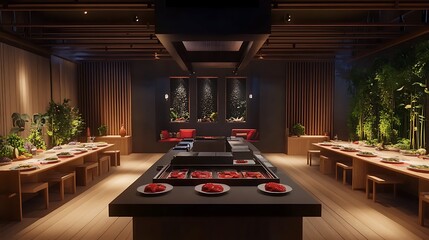 AI-powered virtual cooking school with interactive recipes and holographic cooking demonstrations