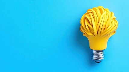 Transformative idea flat design top view vision theme water color colored pastel