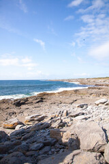 irish coast and rocks