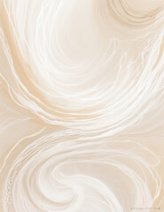 abstract background - abstract light brown waves background - Generative AI