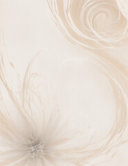 abstract background - abstract light brown waves background - Generative AI