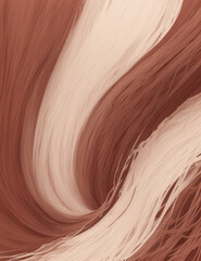 Obraz premium background - abstract brown waves background - Generative AI