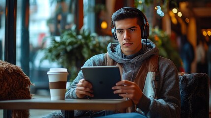 Portrait of a young man