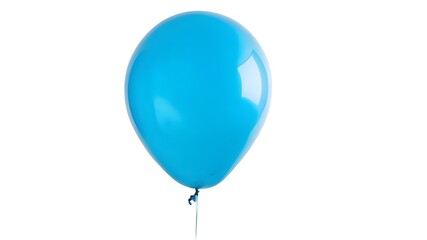 Beautiful blue balloon