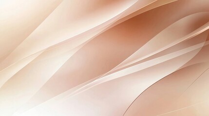 Obraz premium A smooth, abstract design featuring flowing curves and soft colors, ideal for backgrounds or graphic resources.