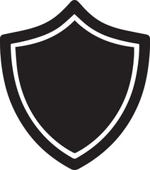 Shield icon vintage style Vector, Protect shield security icons.