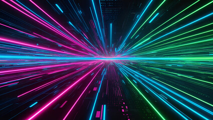 abstract background with rays