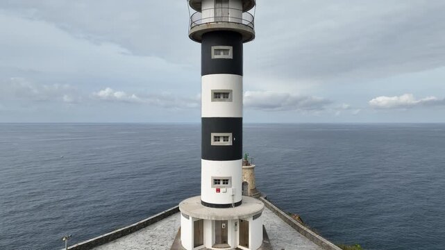 Faro de San Agustin de Ortiguera en Coana Asturias