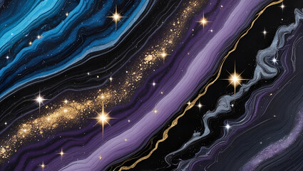 abstract background with stars
