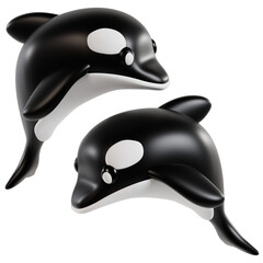 Graceful Orca Duo