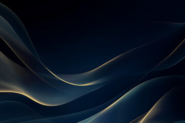 Naklejka premium Luxury gradient abstract modern blue dark background, luxury gradient concept.
