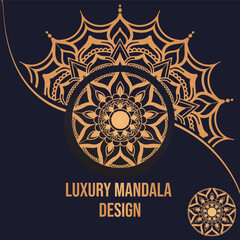 Arabesque luxury ornamental mandala design for floral pattern islamic east style. Hand drawn gorgeous ethnic for card, invitation card, anniversary card, tiles, mosaic, texture, wall for decorating.