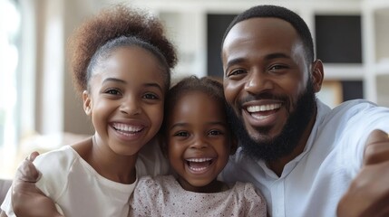 Excited Young Family Buying Their Dream Home, Celebrating, Generative AI
