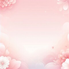 Pink pastel background. AI generative