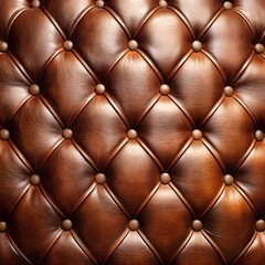 Naklejka premium Luxury decorated leather close-up texture