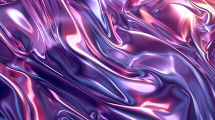 Fototapeta premium Abstract Purple and Pink Iridescent Fabric