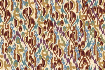 Seamless paisley embroidered floral motif pattern in vector, for design, fabric, wrapping, digital motif, background, wallpaper, print, clothing, etc.	
