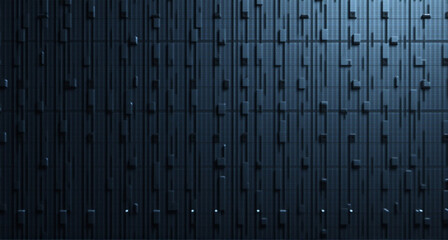blue door