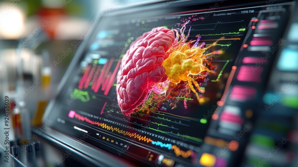 Poster Brain Activity and Data Visualization.
