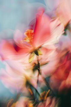 Soft Focus abstract Flower Art