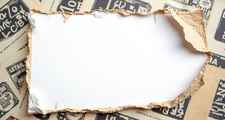 old paper with dollar