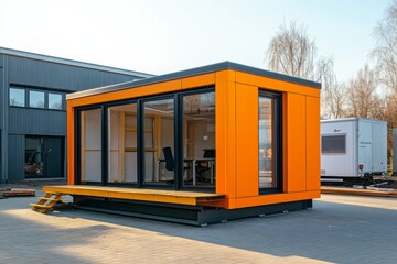 Mobile Office on a Construction Site: Portable Home and Workspace Solutions for the Modern, Agile Workforce