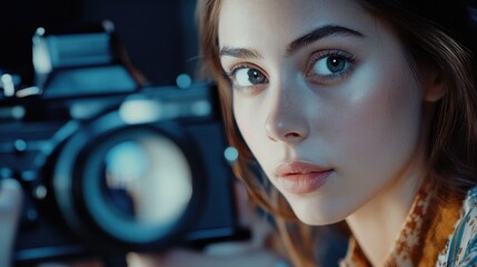 Candid Female Photographer