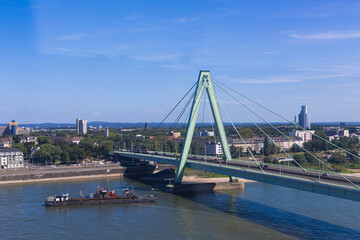 Germany Cologne View of the Rhine