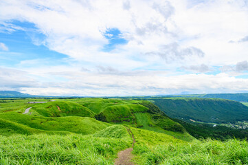 阿蘇国立公園 大観峰からの一望