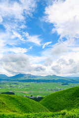 阿蘇国立公園 大観峰からの一望