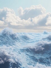Serene Ocean Wave