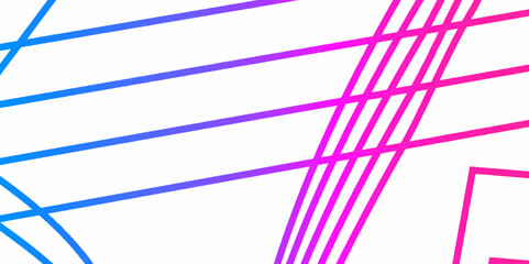 Abstract overlapped shapes and multiple lines. Modern business presentation template design. Blue and white futuristic architecture blueprint concept. Digital geometric connection blue lines. vector.