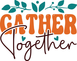 Thanksgiving SVG T shirt Design Template