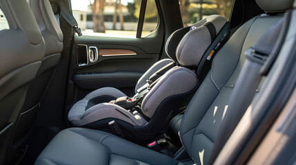 A car seat installation demonstration, step-by-step process, ensuring safety and ease