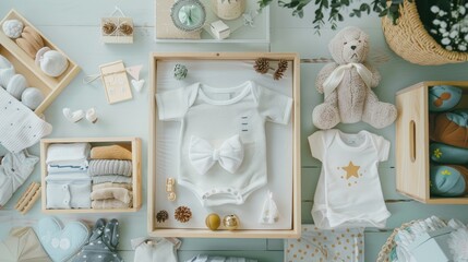 Beautifully accessories baby filled adorable baby clothes toys