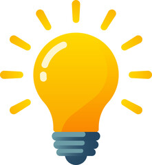 Light Bulb Illustration Icon