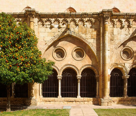 Arcos del Claustro gótico de la catedral de Tarragona